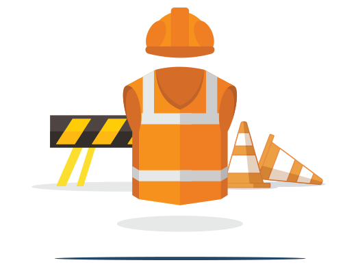 Veiligheid safety first sign